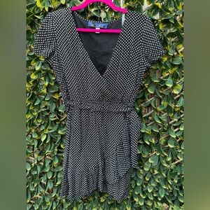 ▪️‎ Blue Rain Floral Wrap Dress Dress